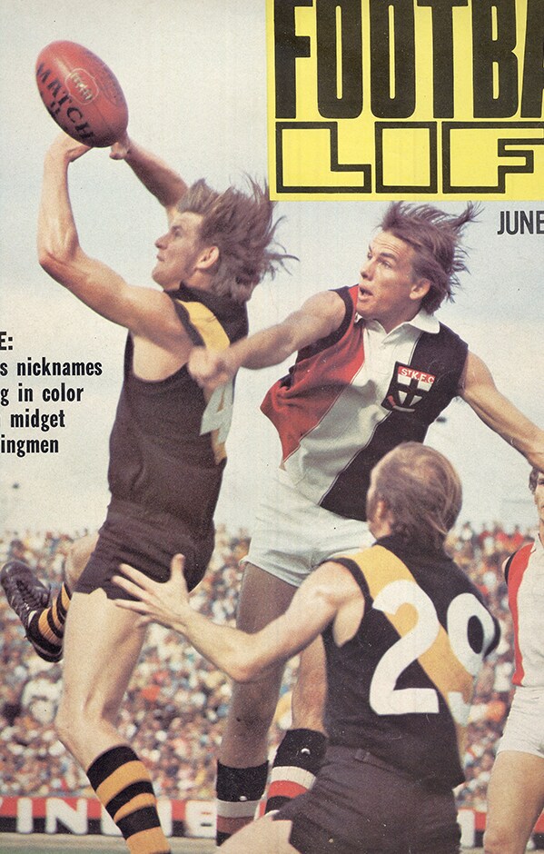 Former ruckman Rod Galt passed away last week aged just 67. - St Kilda Saints